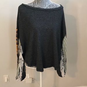 Free people blossom balloon sleeve thermal